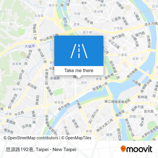 思源路192巷地圖