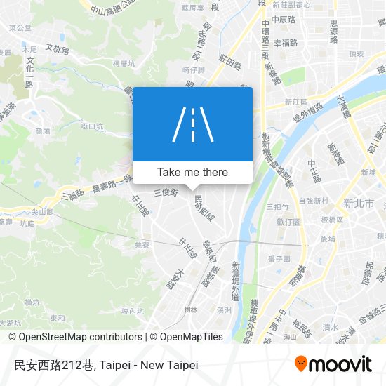 民安西路212巷 map