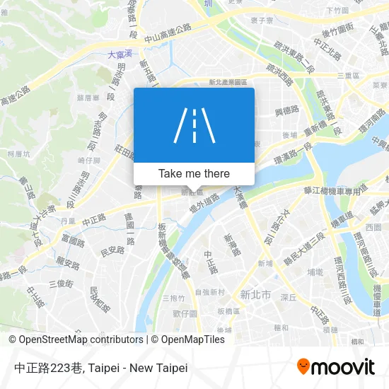 中正路223巷 map