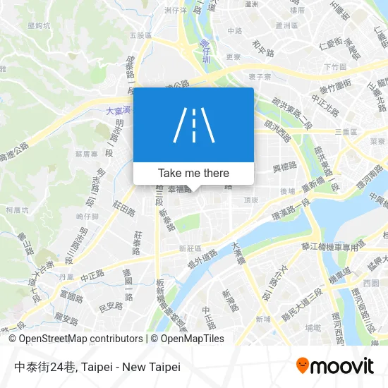 中泰街24巷地圖