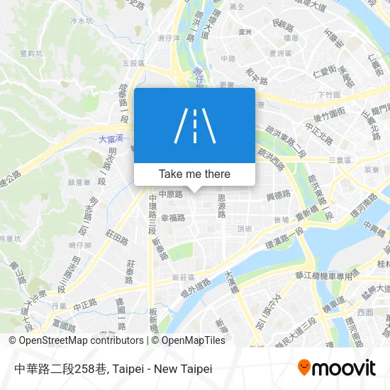 中華路二段258巷 map