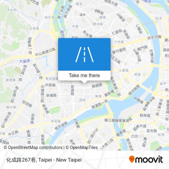 化成路267巷 map