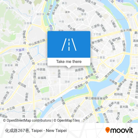 化成路267巷地圖