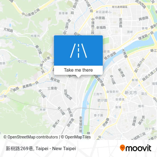 新樹路269巷地圖