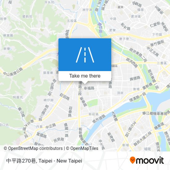 中平路270巷 map
