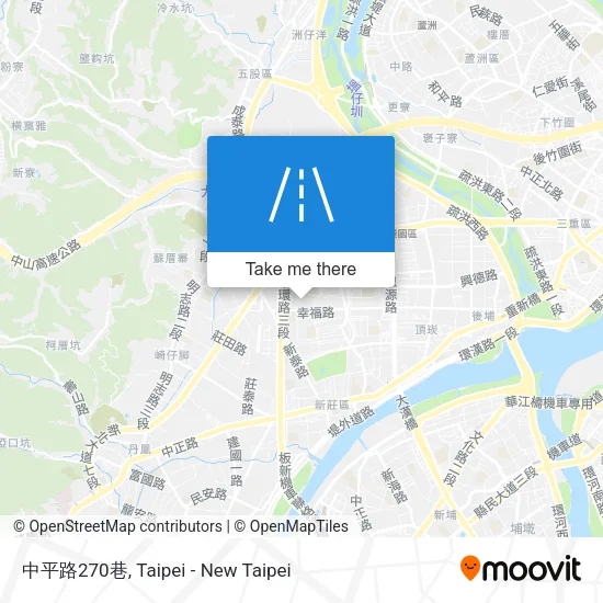 中平路270巷 map