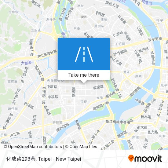 化成路293巷 map