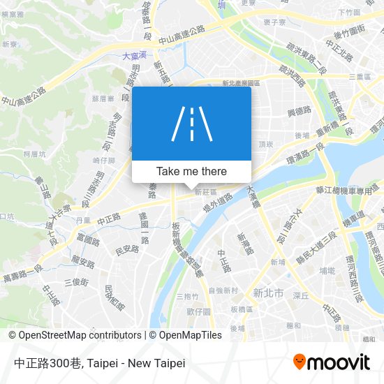 中正路300巷 map