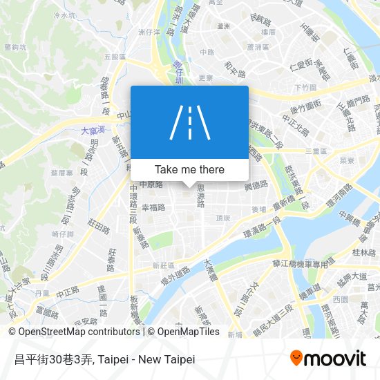 昌平街30巷3弄地圖