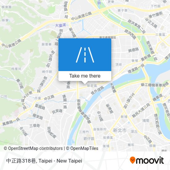 中正路318巷 map