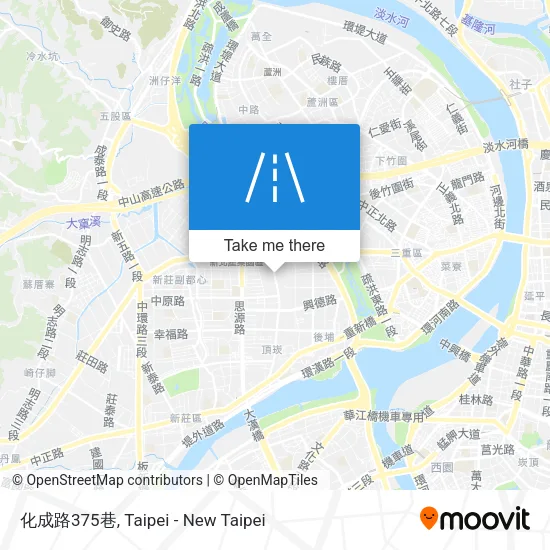 化成路375巷 map