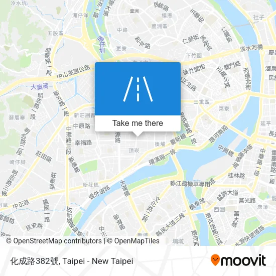 化成路382號 map