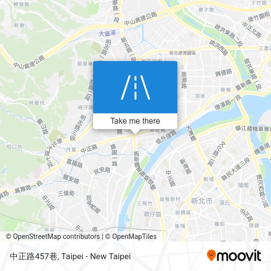 中正路457巷地圖