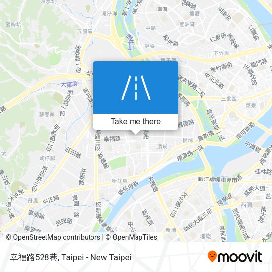 幸福路528巷地圖