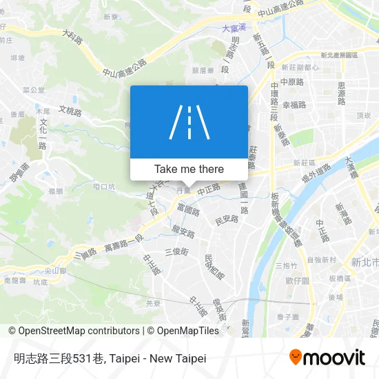明志路三段531巷地圖