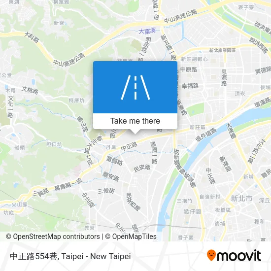中正路554巷 map