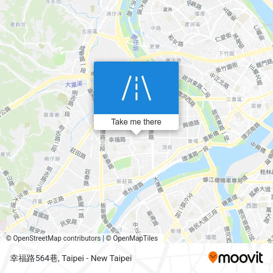 幸福路564巷 map