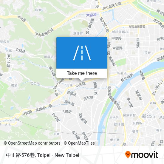中正路576巷 map
