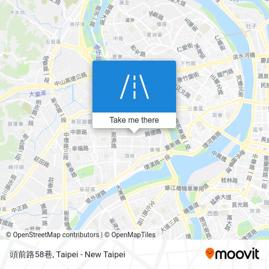 頭前路58巷 map