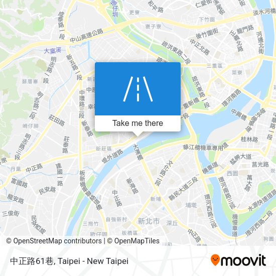 中正路61巷地圖