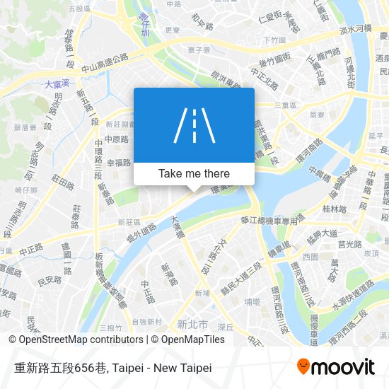 重新路五段656巷 map