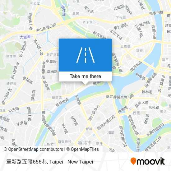 重新路五段656巷地圖