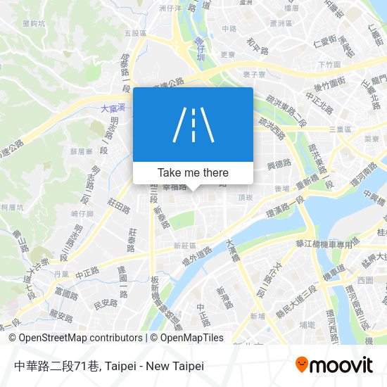 中華路二段71巷地圖
