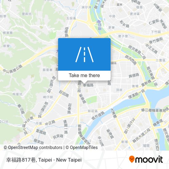 幸福路817巷地圖