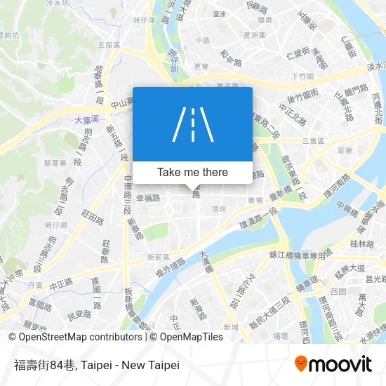 福壽街84巷地圖