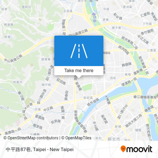 中平路87巷 map