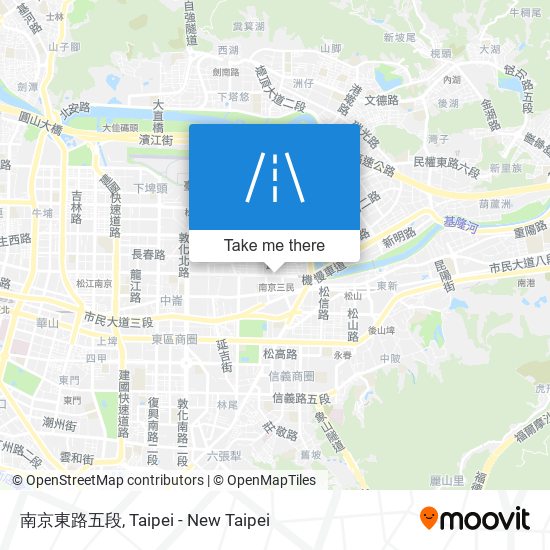 南京東路五段 map