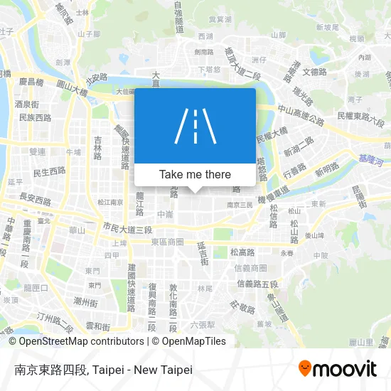 南京東路四段地圖
