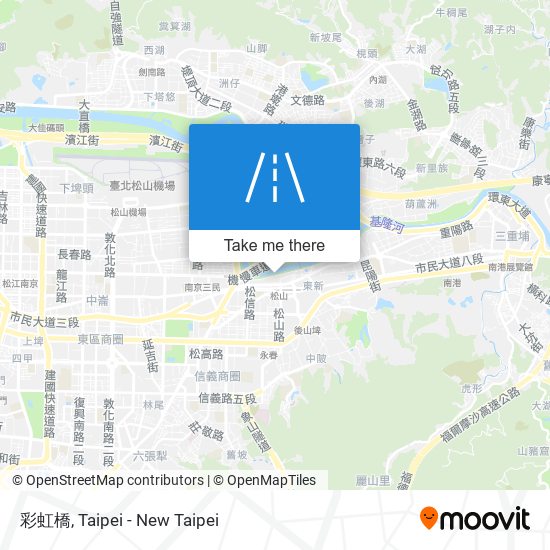 彩虹橋 map