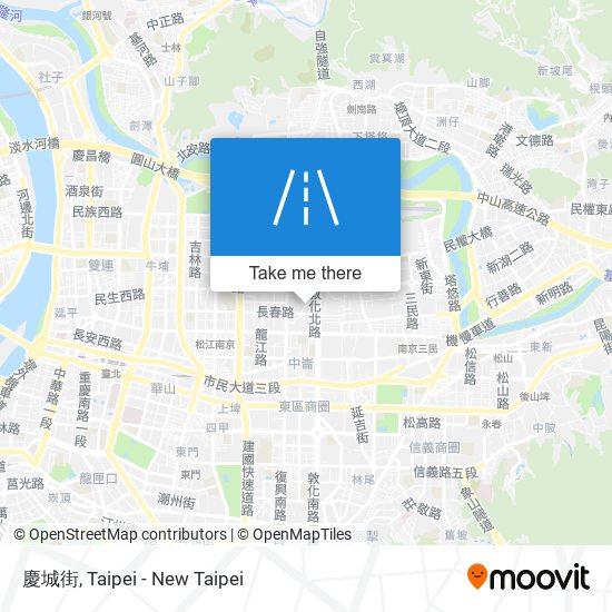 慶城街 map
