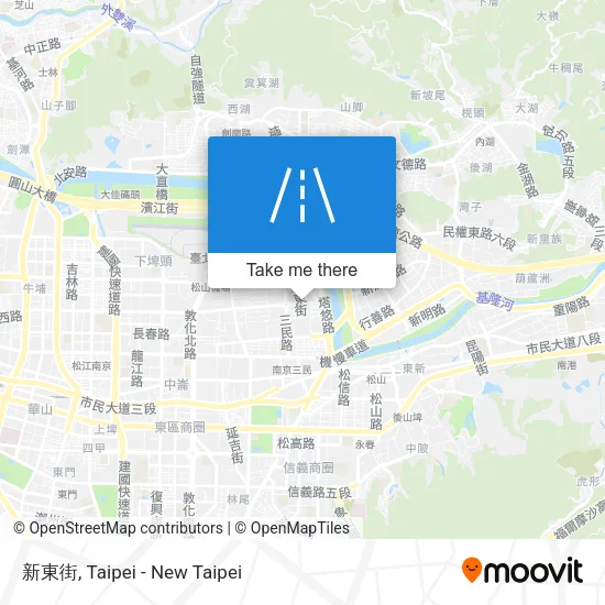 新東街 map