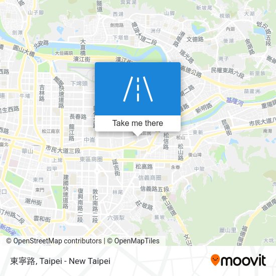 東寧路 map
