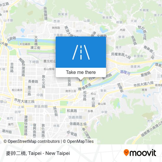 麥帥二橋 map