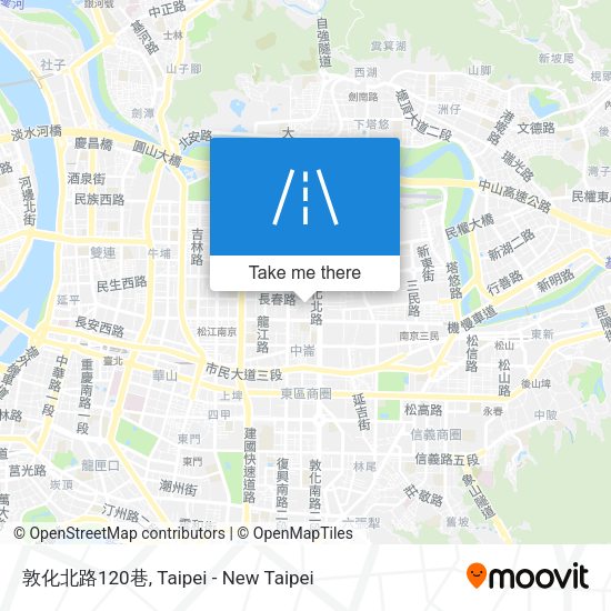 敦化北路120巷 map