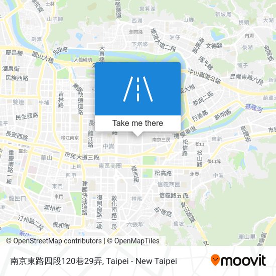 南京東路四段120巷29弄地圖