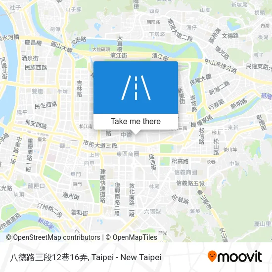 八德路三段12巷16弄地圖