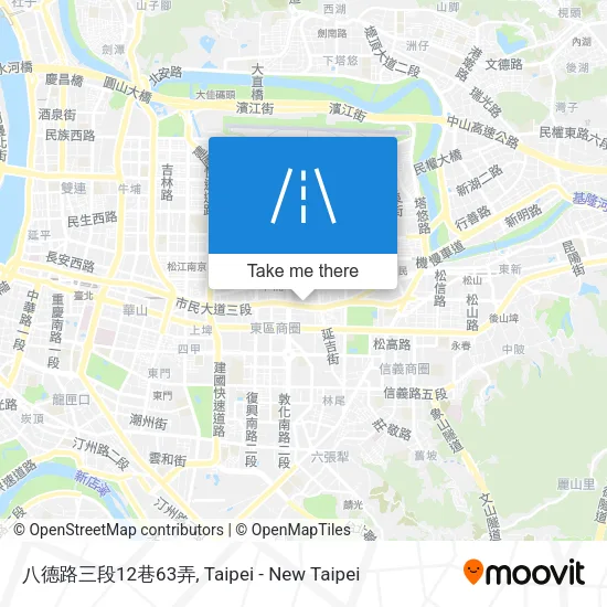 八德路三段12巷63弄地圖