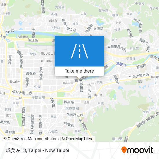 成美左13地圖