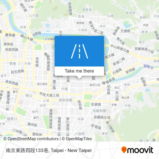 南京東路四段133巷地圖
