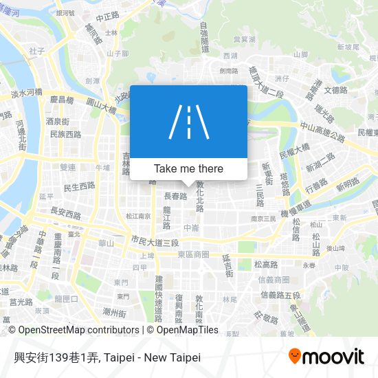 興安街139巷1弄地圖