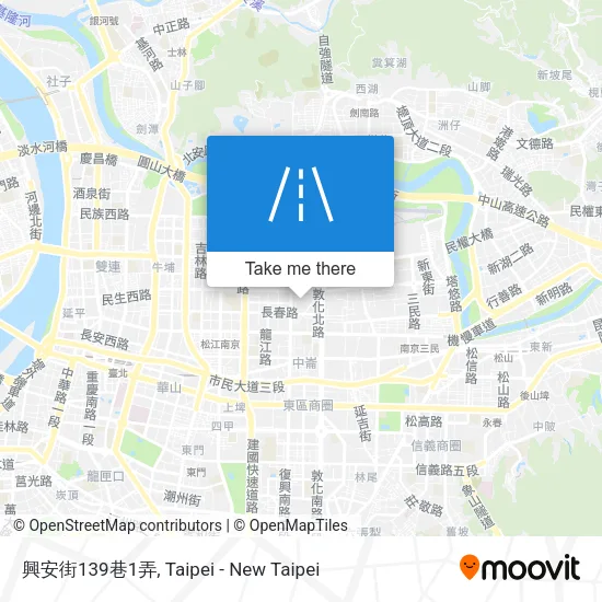 興安街139巷1弄地圖