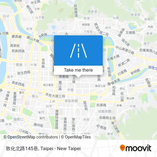 敦化北路145巷 map