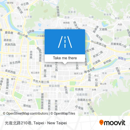 光復北路210巷 map