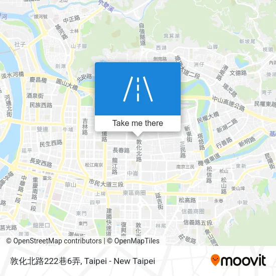 敦化北路222巷6弄地圖