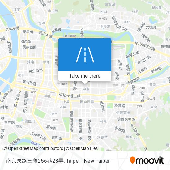 南京東路三段256巷28弄地圖