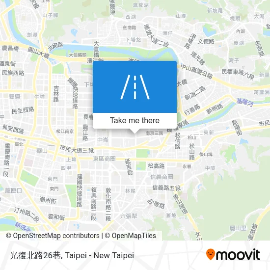 光復北路26巷地圖